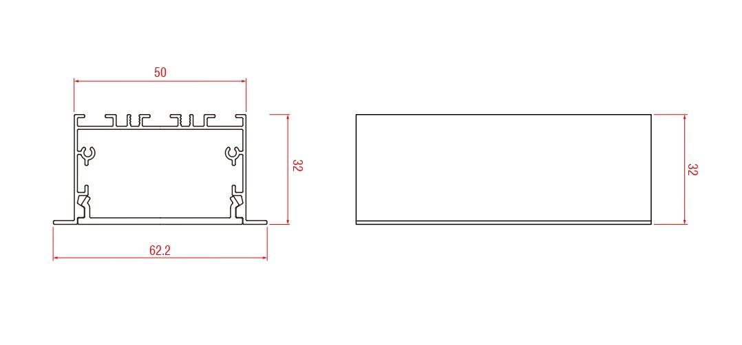 00-00049265 Профиль LE SWG DesignLed 00-00049265