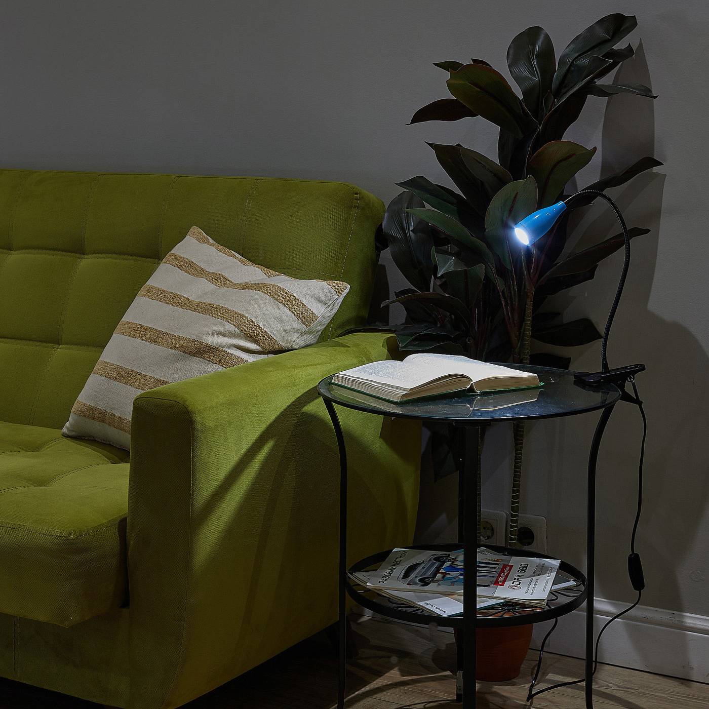 ULM-D501 4W/4000K BLUE Настольная лампа Uniel Ulm ULM-D501 4W/4000K BLUE