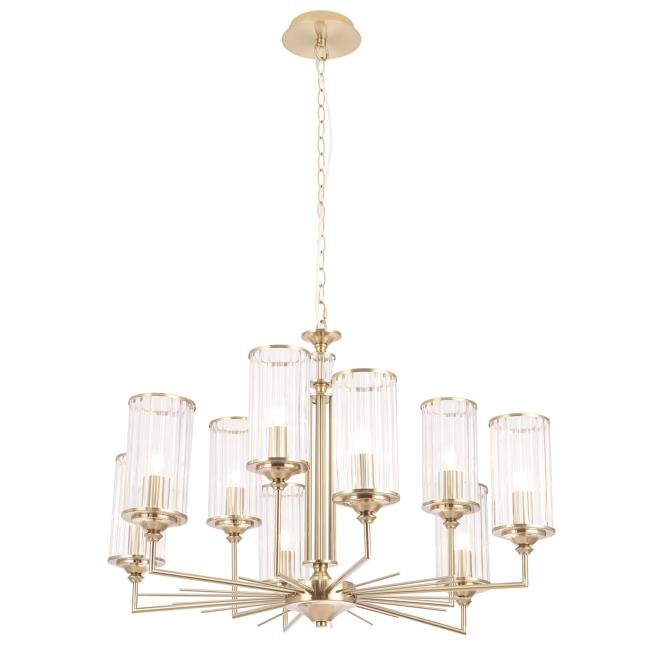 GLORIA SP9 BRASS Подвесная люстра Crystal Lux Gloria GLORIA SP9 BRASS