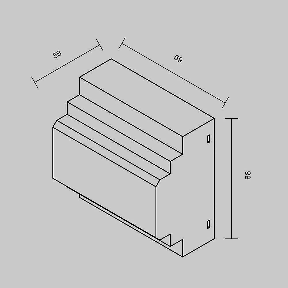Блок питания PSL016 24В 100Вт IP20 Maytoni Блоки питания 24В 821017