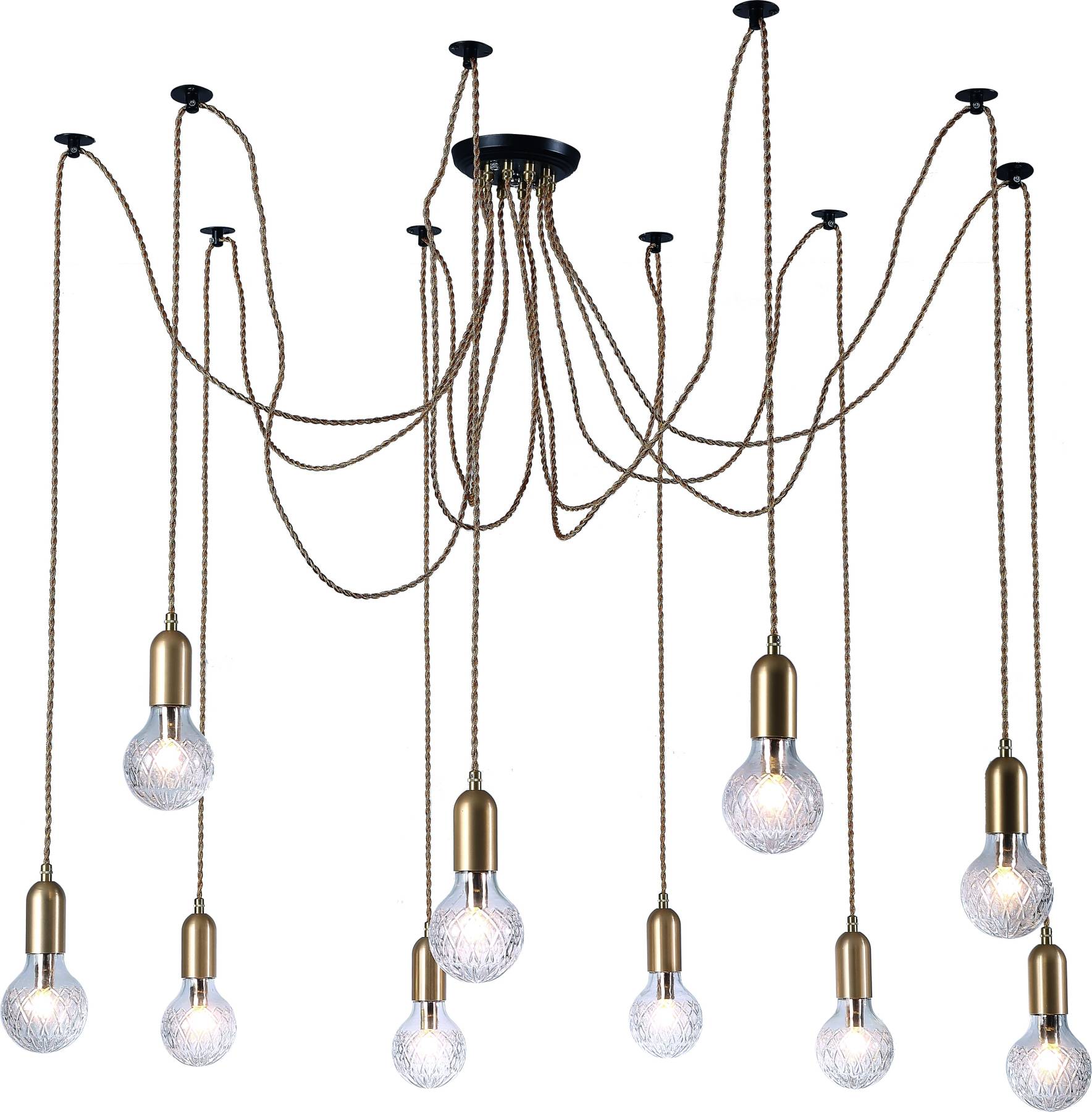 A8040SP-10SG Люстра в форме паука Salute A8040SP-10SG Arte Lamp
