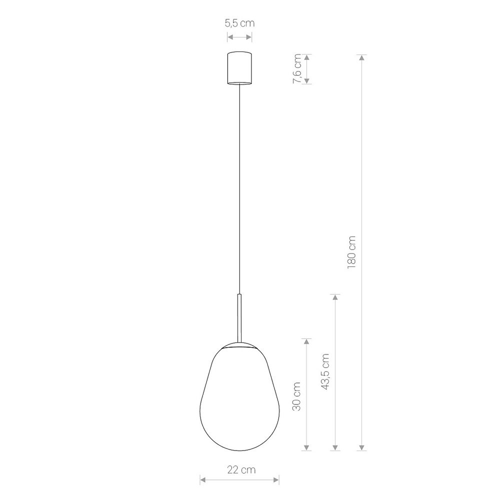 7800 Светильник подвесной Nowodvorski Pear S 7800