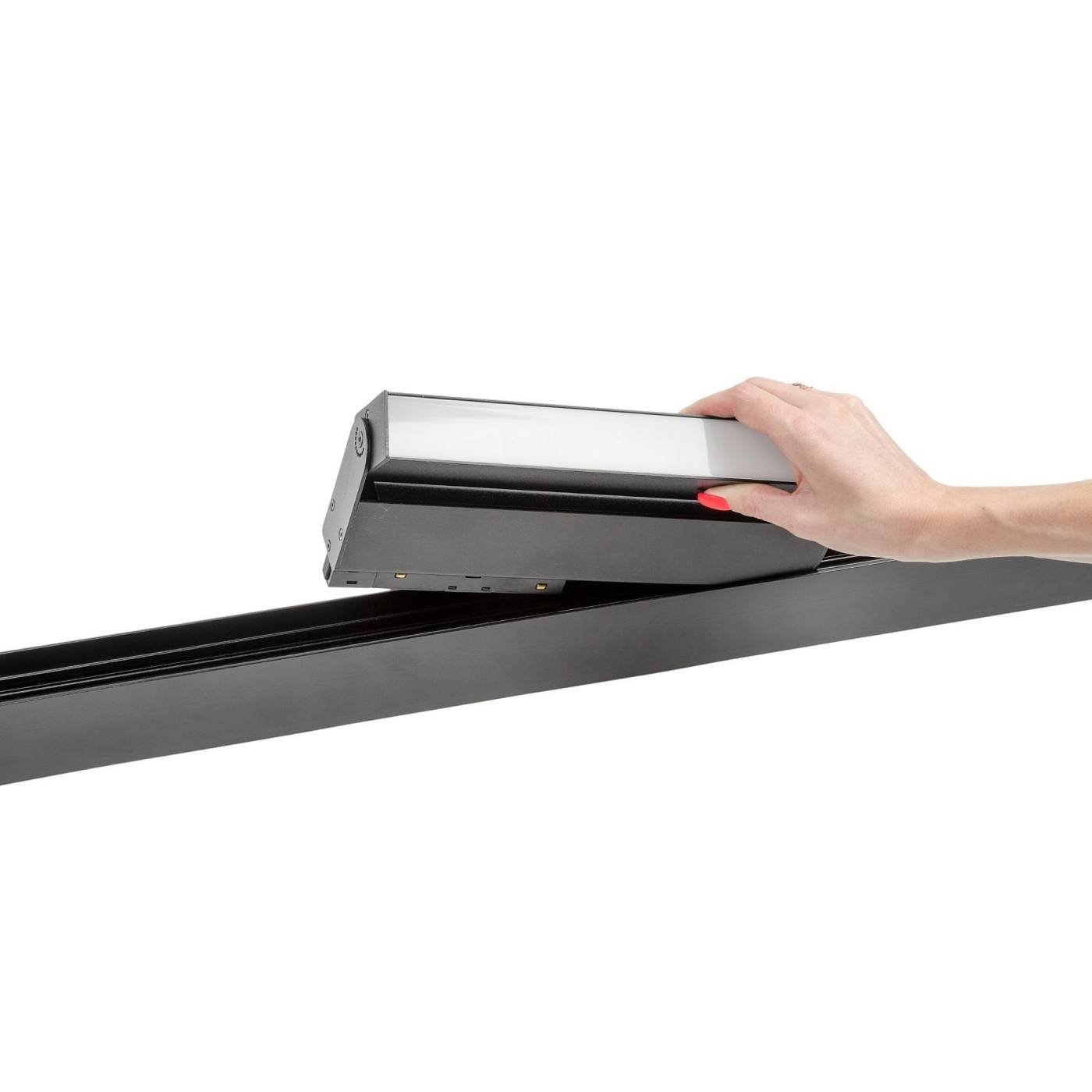 Трековый светильник Uniel ULB-M80-12W/4000K/35 BLACK