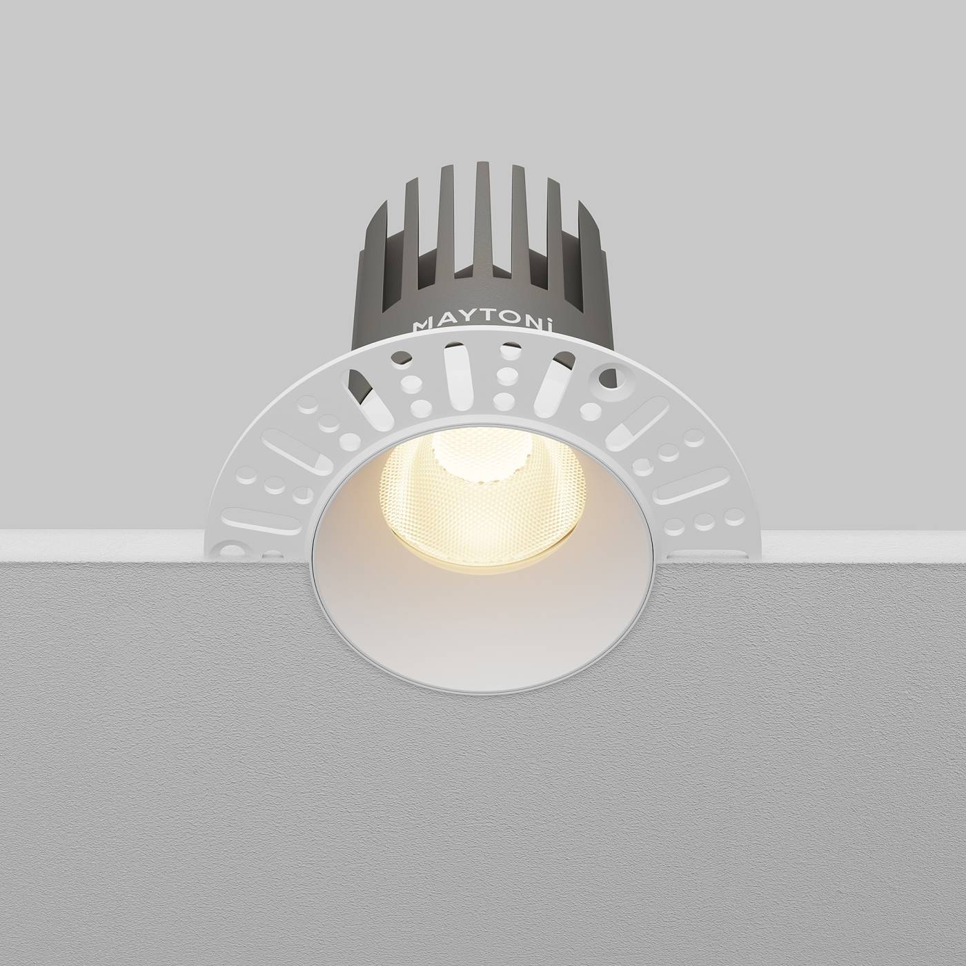 DL121-15W-3K-TRS-W Встраиваемый светильник Maytoni Dip DL121-15W-3K-TRS-W