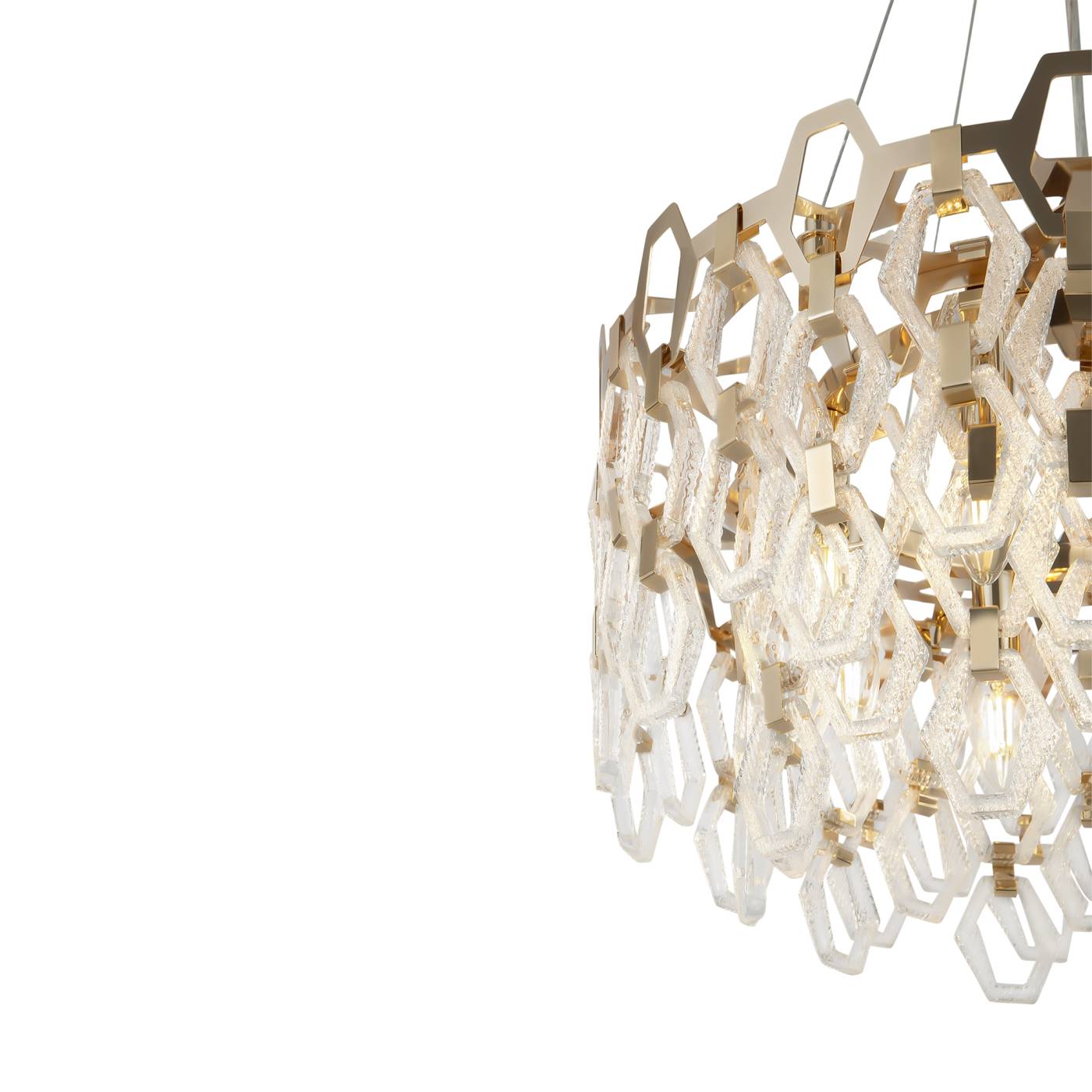 MOD490PL-07G Подвесная люстра Maytoni Tissage MOD490PL-07G