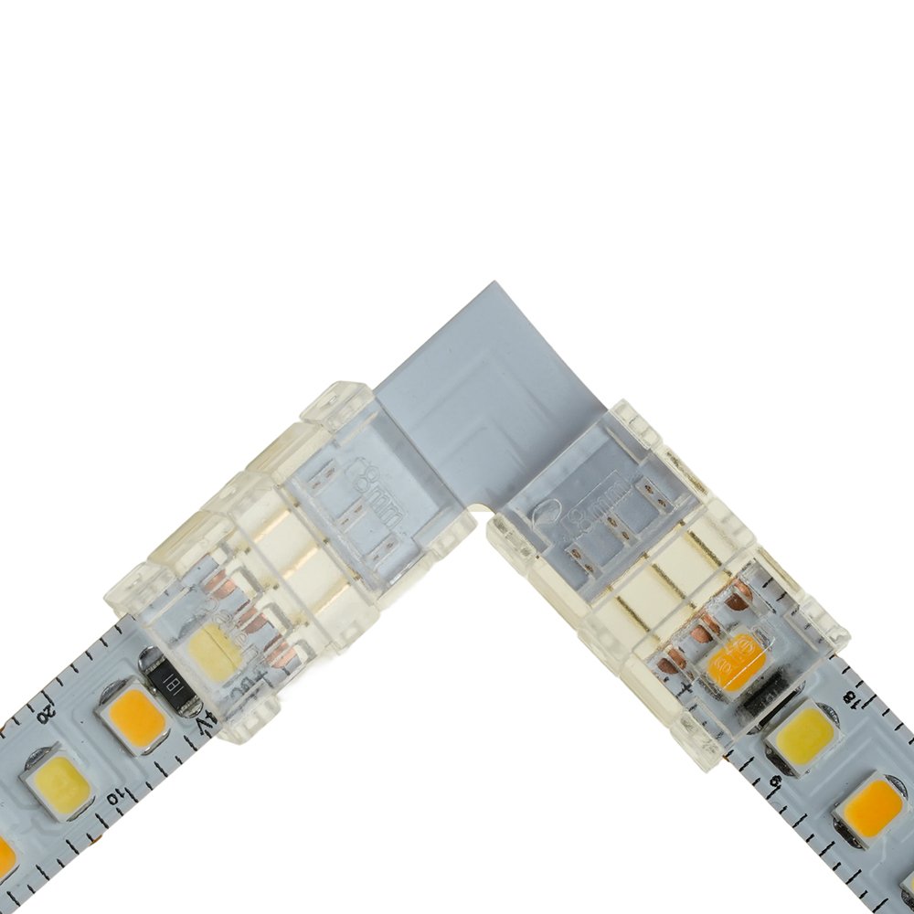 52003 Соединитель угловой 10мм для ленты CCT SMD ленты шириной 8 мм, Feron 52003