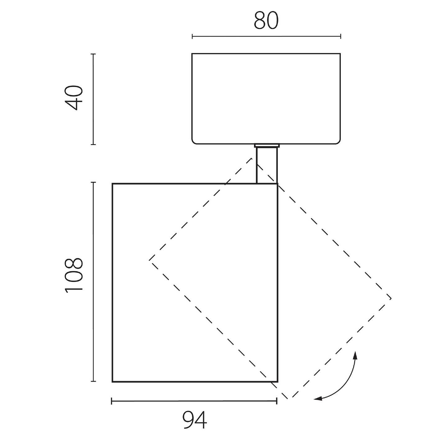 Светильник спот Lightstar Alta Base A5437SO