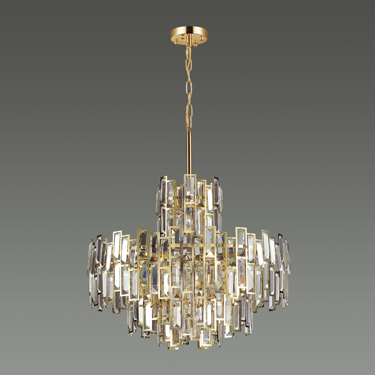 4122/8 Подвесная хрустальная люстра Agnes Odeon Light 4122/8