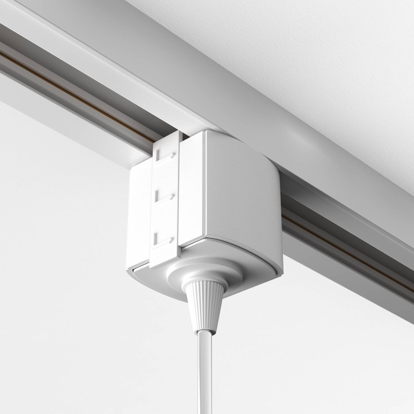 TRA010-1-A-W Коннектор для трека Maytoni Accessories for tracks Unity TRA010-1-A-W