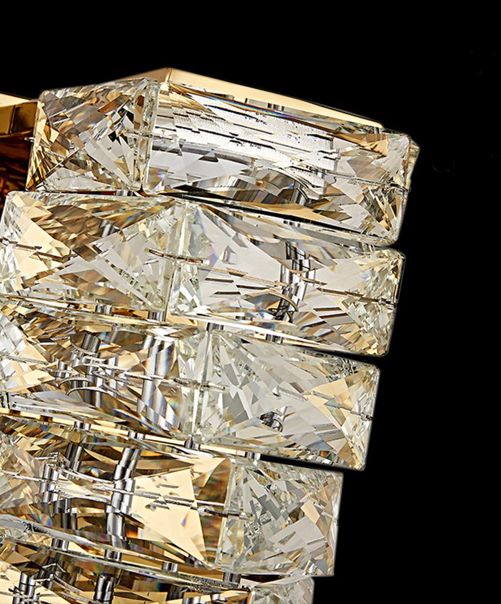 6005W/S gold/clear Настенное бра Delight Collection Glissando 6005W/S gold/clear