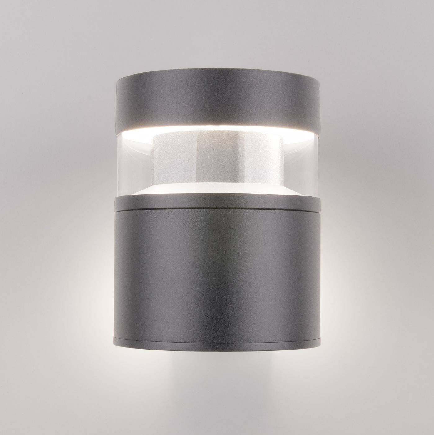 1530 TECHNO LED серый Уличный настенный светильник Elektrostandard 1530 TECHNO LED серый