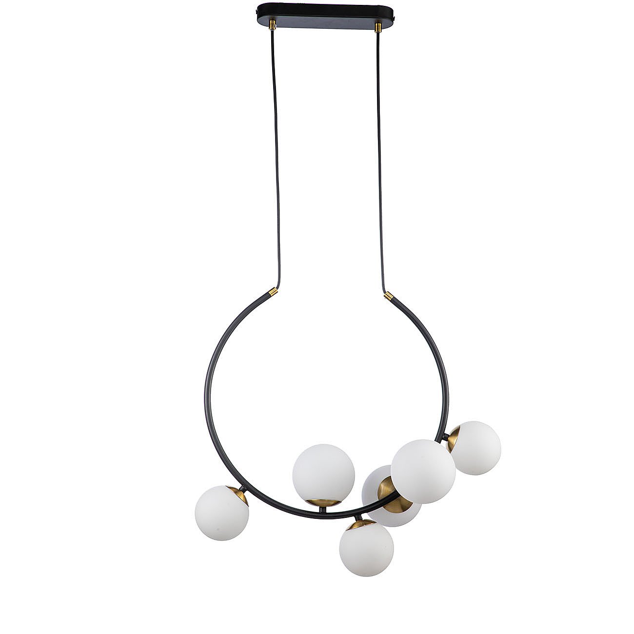 Подвесная люстра Indigo Nuvole 11002/6P Black V000088