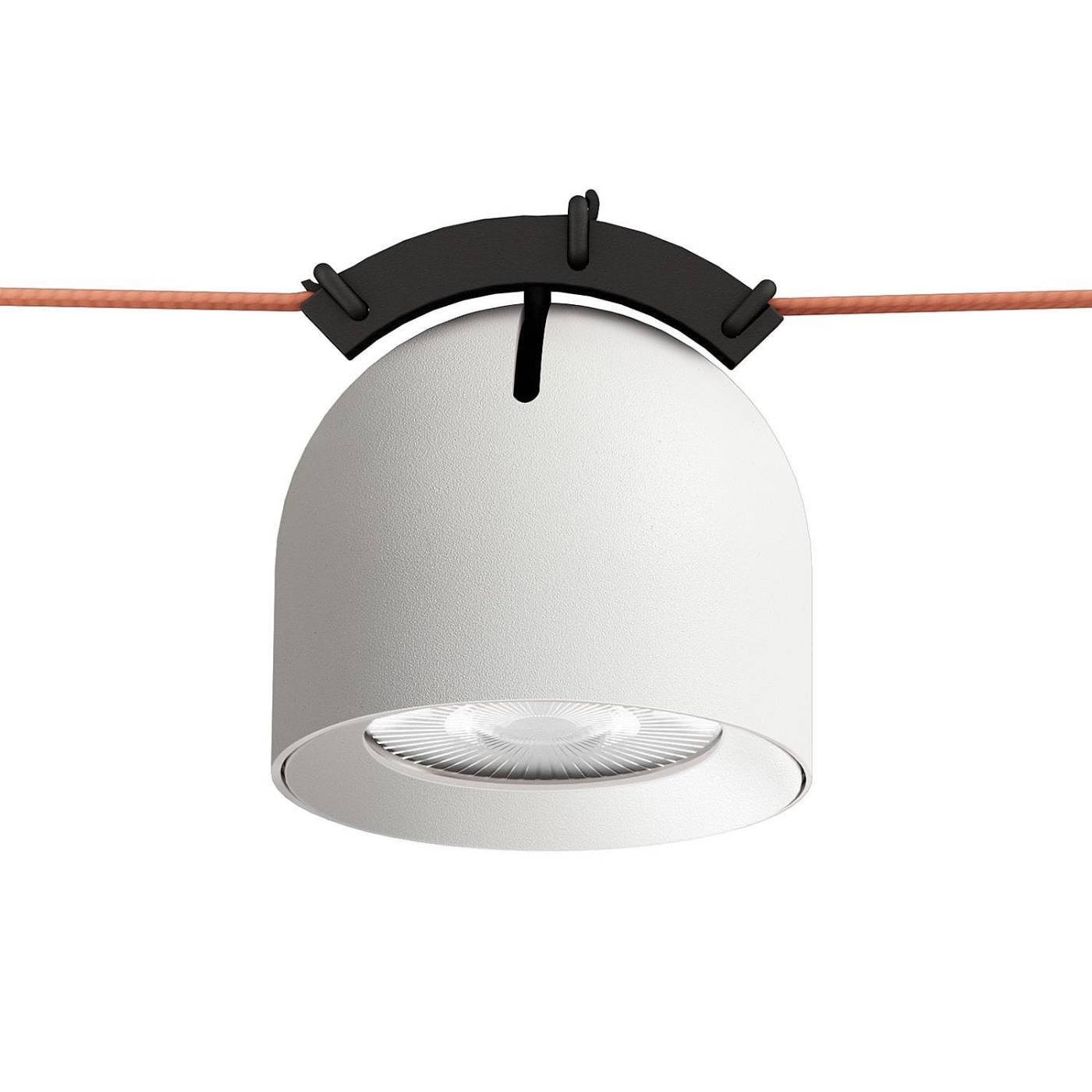 DK5540-WH+BK Cветильник для трека-ремня Denkirs Belty Spot DK5540-WH+BK