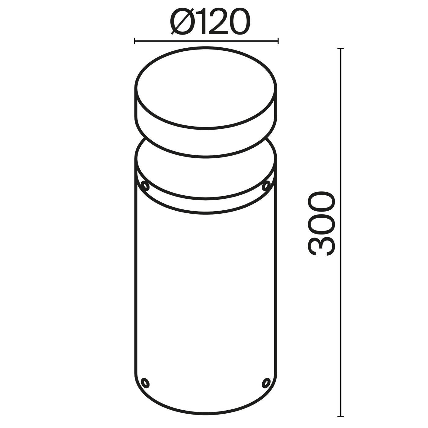 Уличный наземный светильник Maytoni Olten O591FL-L12GF3K