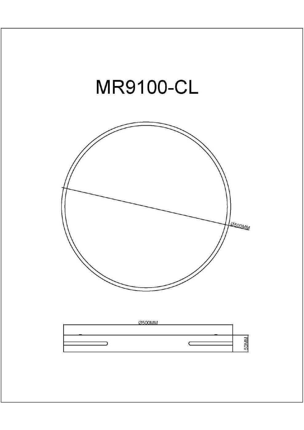 MR9100-CL Светильник потолочный MyFar Oberon MR9100-CL