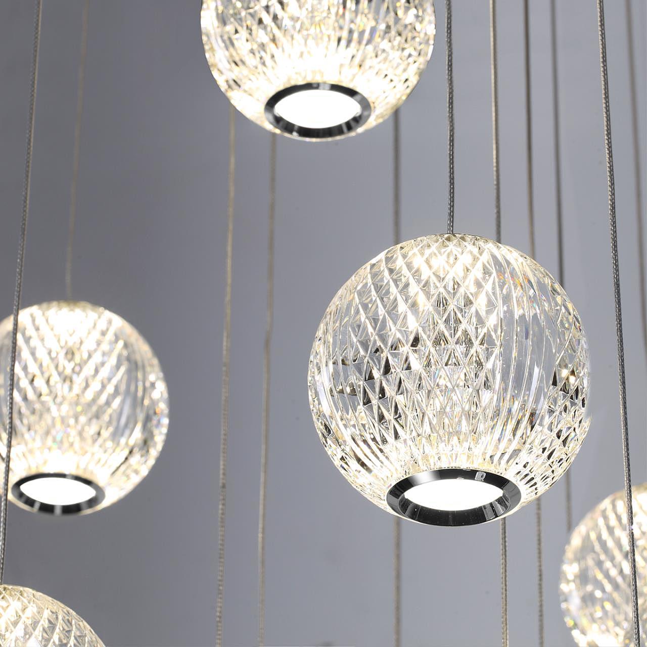 5007/120L Люстра каскадная Odeon Light Crystal 5007/120L