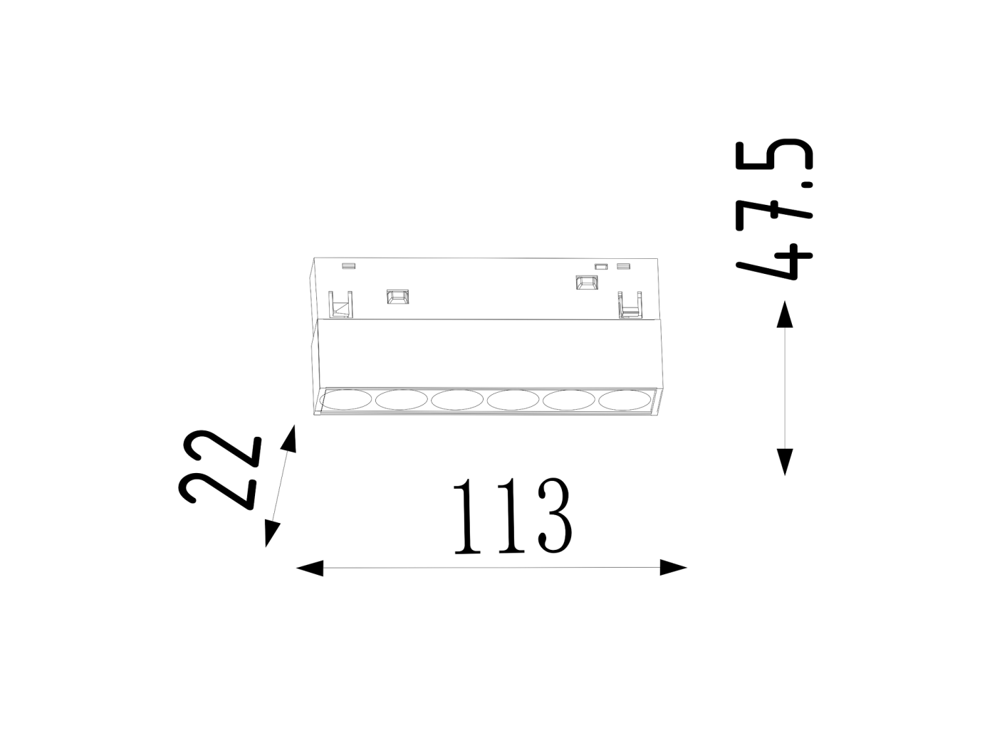 00-00013644 Трековый светильник SY-LINK SWG LUMKER 00-00013644
