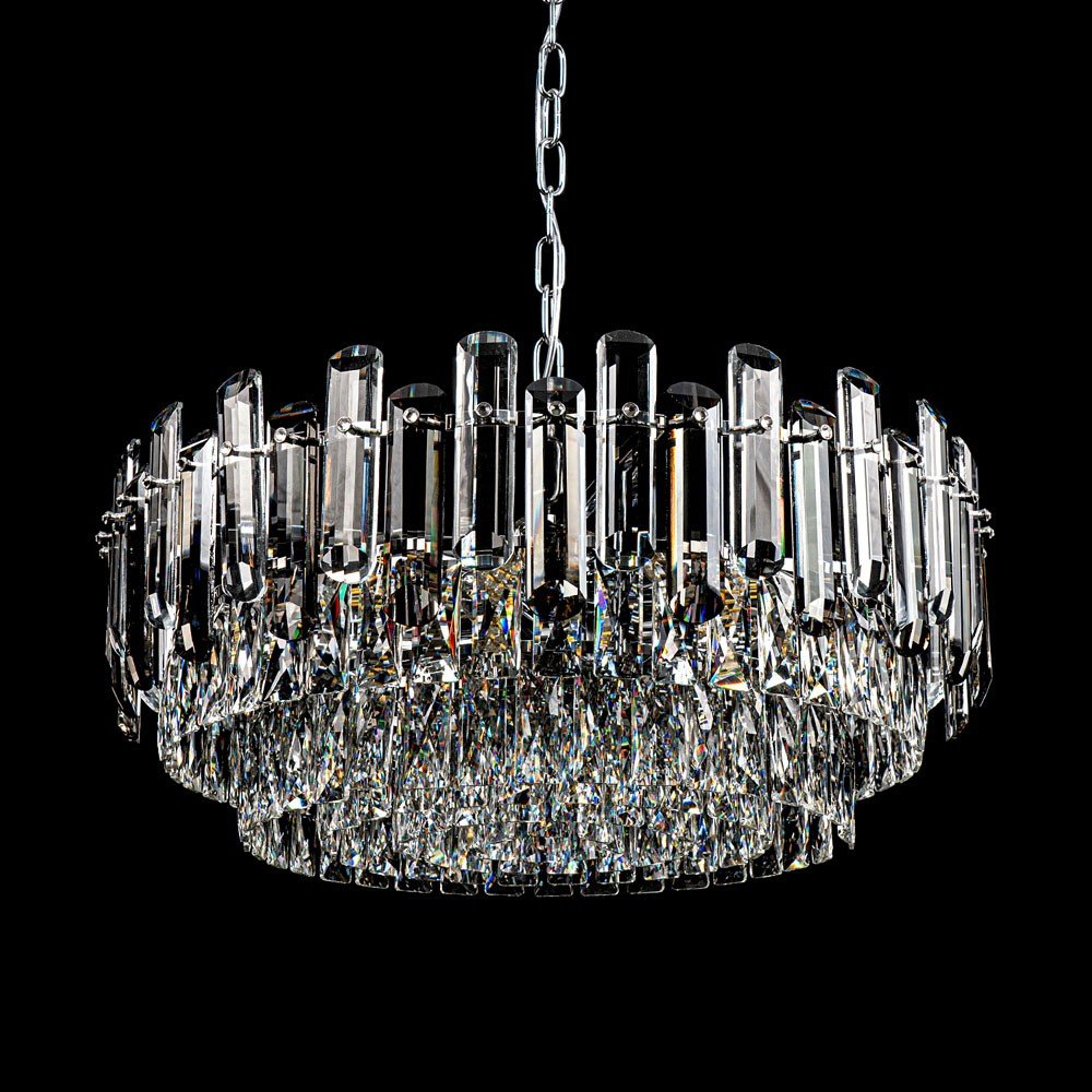 ML.9006.12 CR-SM Подвесная люстра ML Modelux ML.9006.12 CR-SM