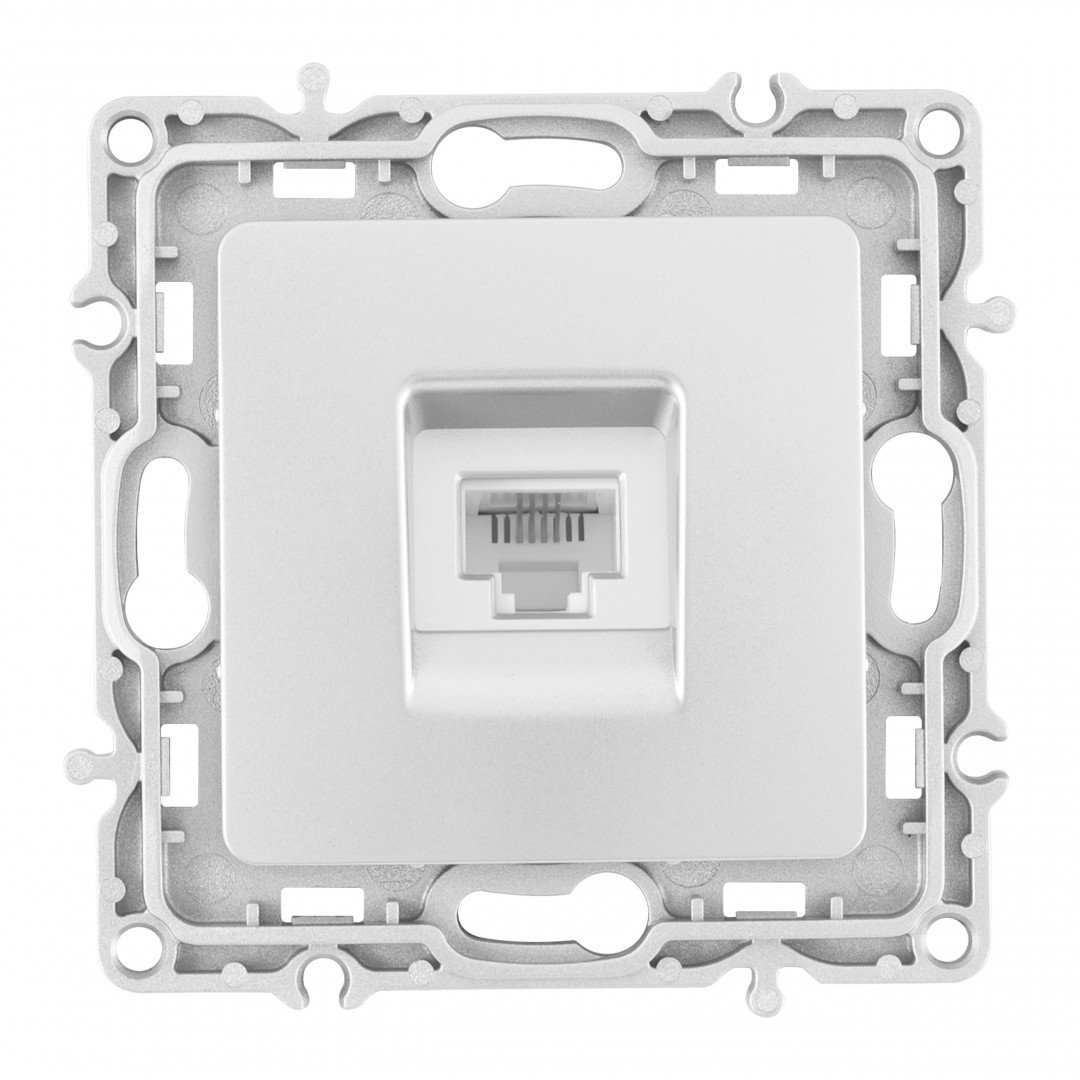 Розетка Arte Milano Am-217 217.51-1.silver