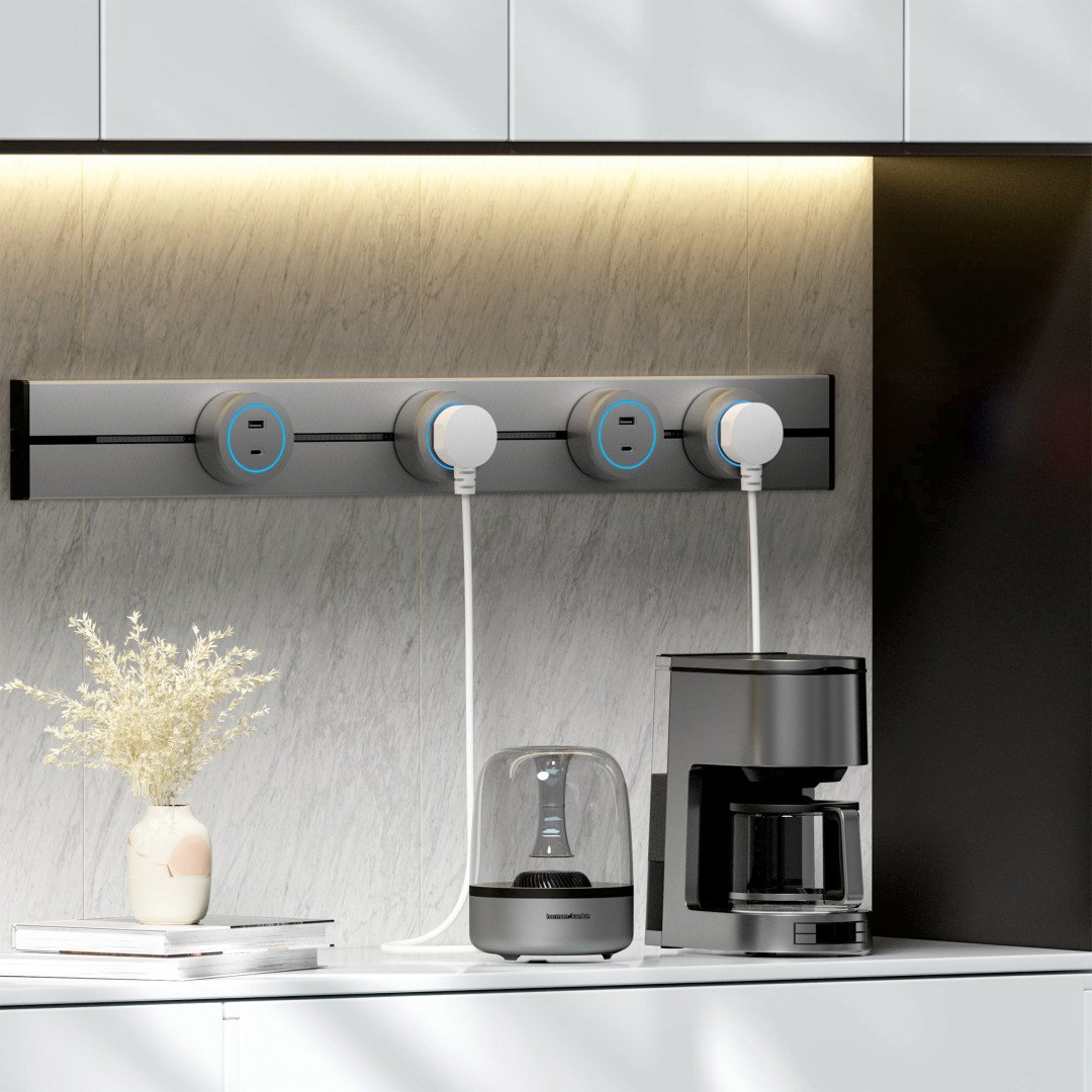 392301TO/100 Silver Шинопровод Arte Milano Am-track-sockets-39 392301TO/100 Silver