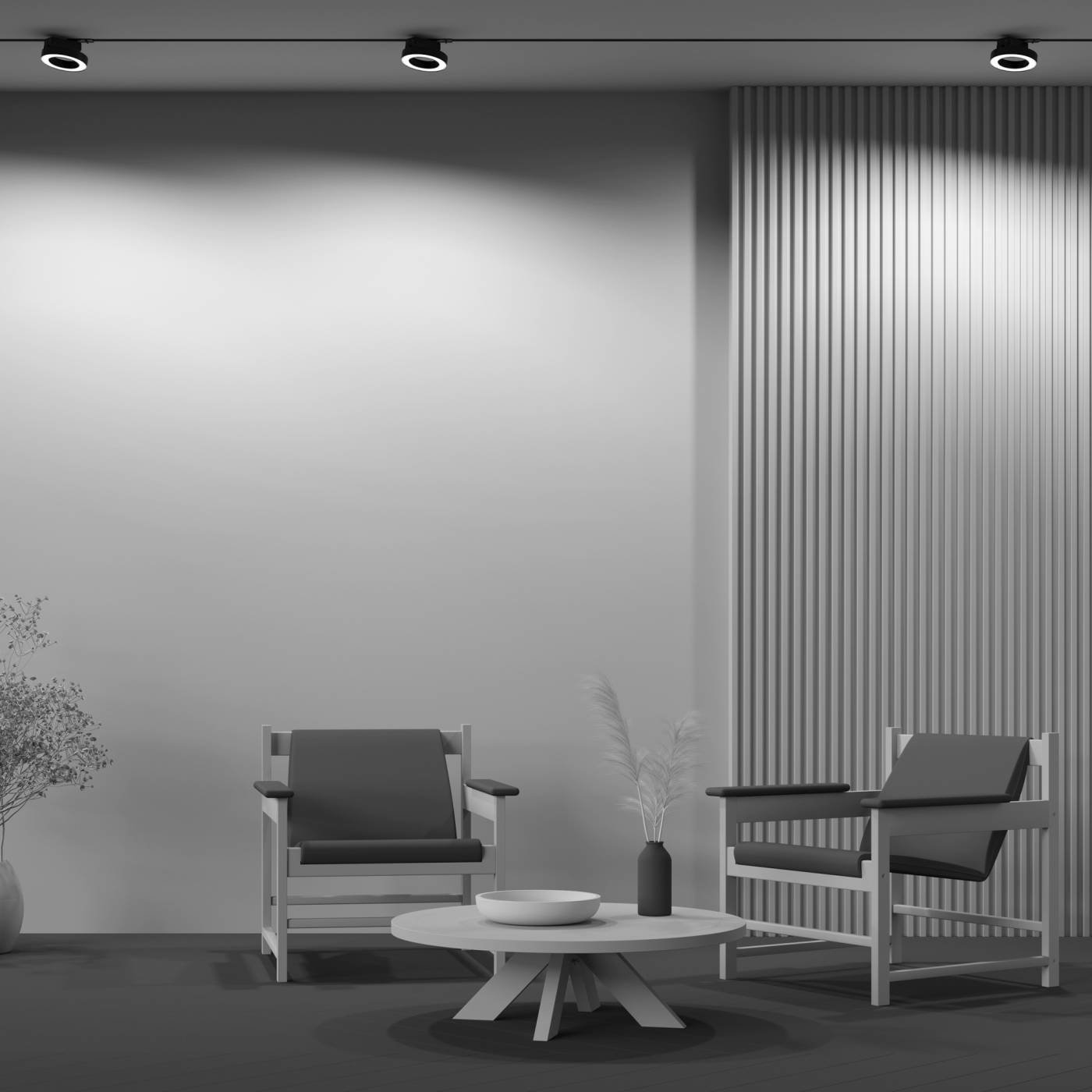 Трековый светильник Maytoni Rim Unity TR044-1-12W3K-B