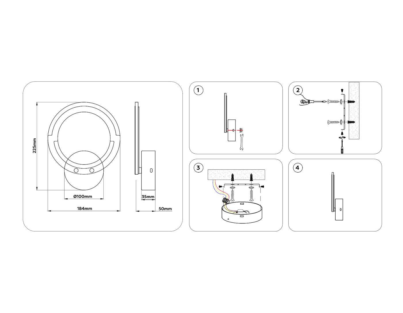 Настенное бра Ambrella Original FA8946
