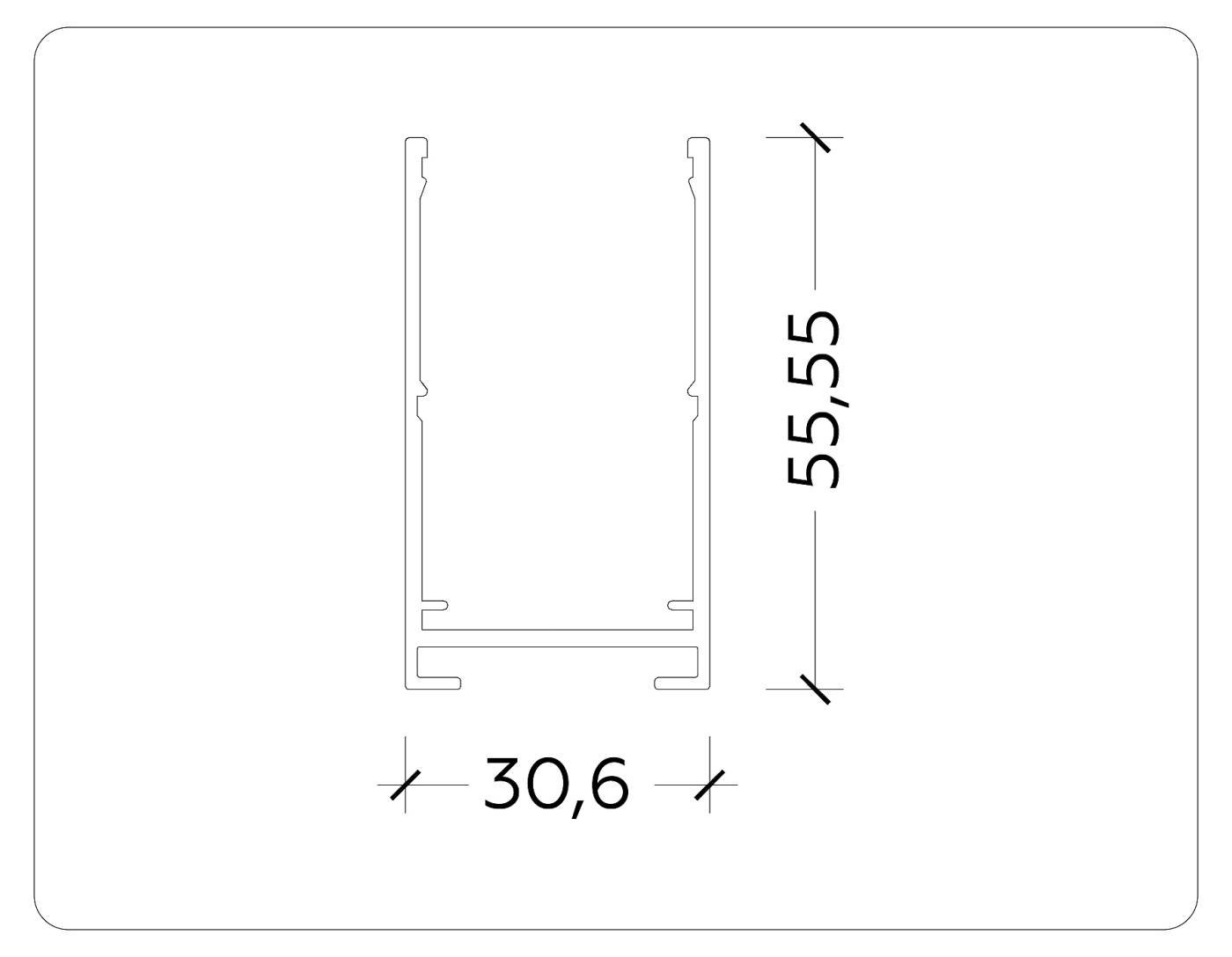 Шинопровод Ambrella Magnetic 220V GL1006