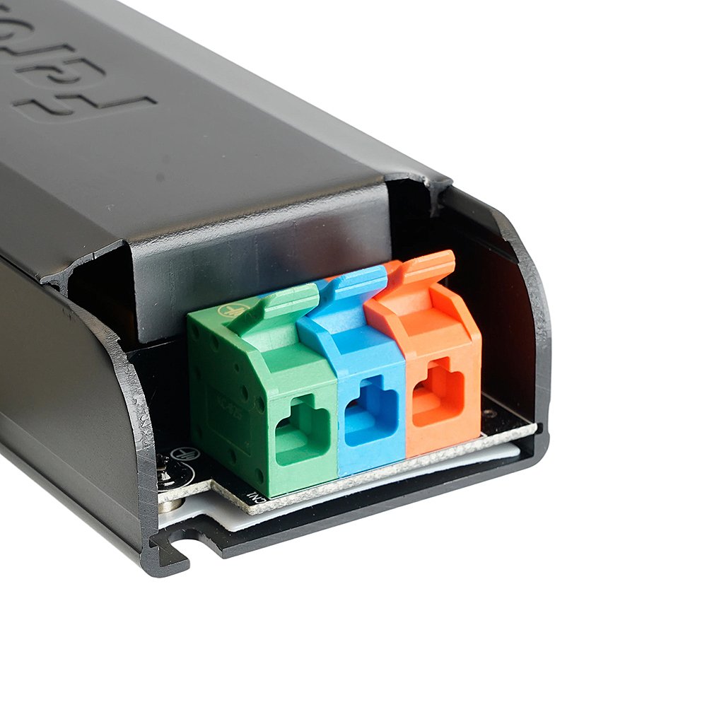 Трансформатор для светодиодной ленты с плавным пуском и диммированием 100W 24V IP20 Feron LB004 52124