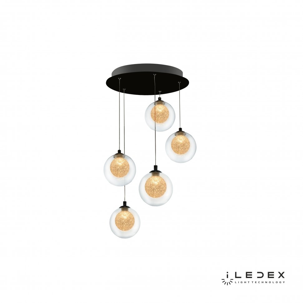Светильник подвесной ILedex Oblivion C4457-5R CR