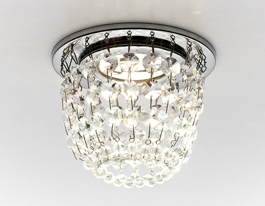 K2075 CH/CL Встраиваемый светильник Ambrella K2075 CH/CL