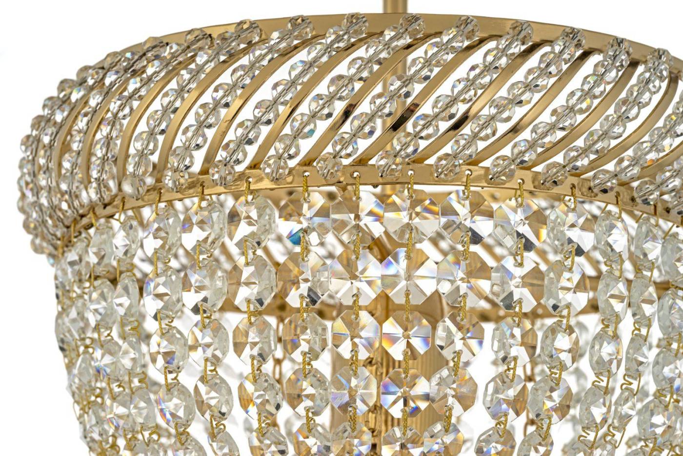 Bari E 1.3.25.299 G Потолочная люстра Dio D'Arte Bari Gold Bari E 1.3.25.299 G