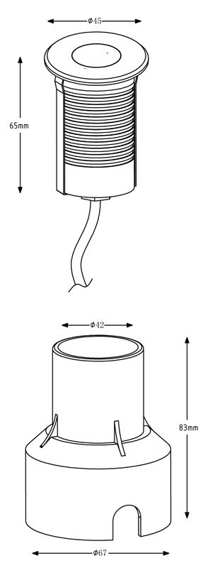 Уличный встраиваемый Deko-Light 730339