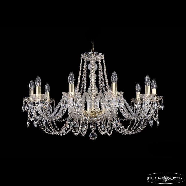 1402/10/300 G Подвесная хрустальная люстра 1402 Bohemia 1402/10/300 G
