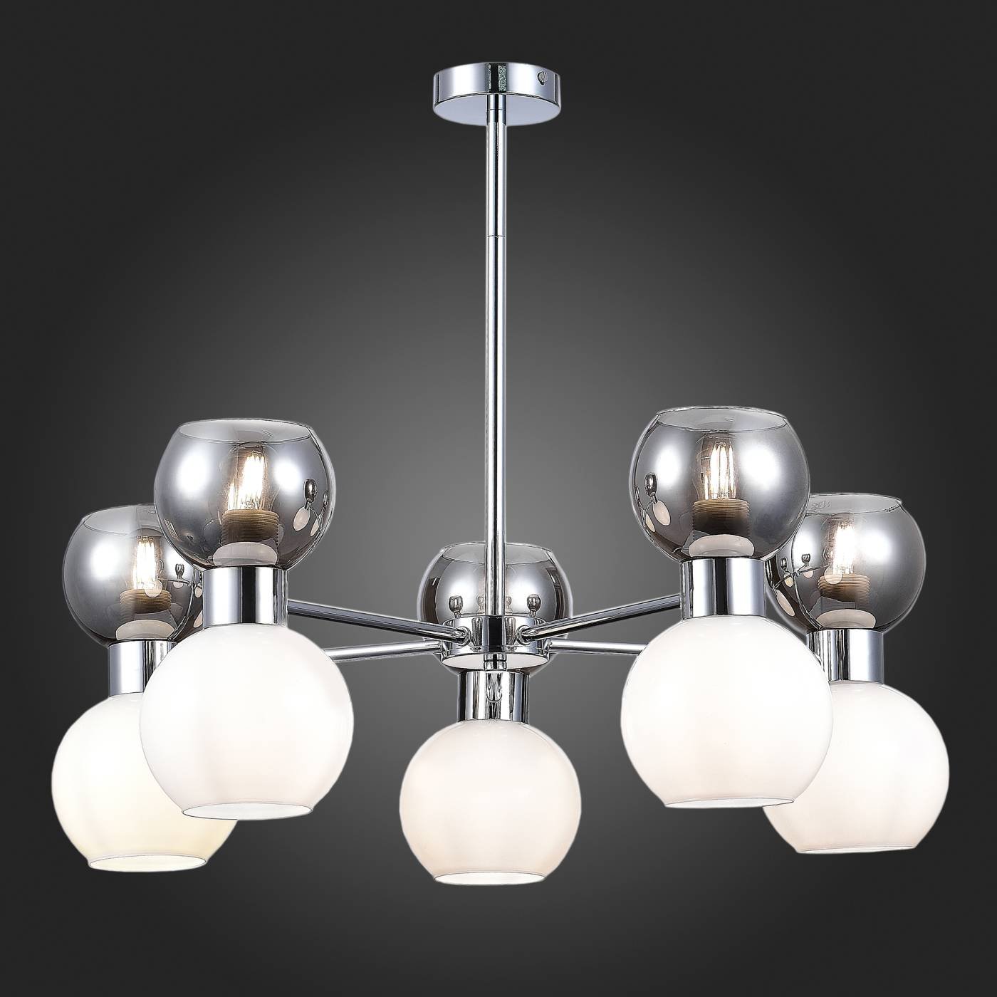 SLE1138-102-10 Потолочная люстра Evoluce Thonet SLE1138-102-10