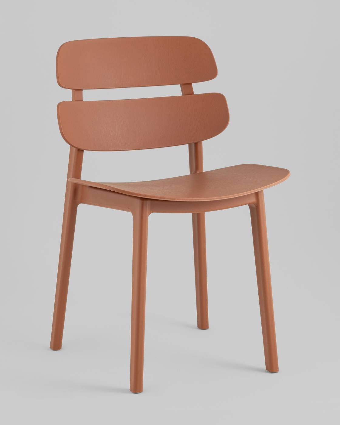 Стул пластиковый Stool Group D-031 brown 60535 NP
