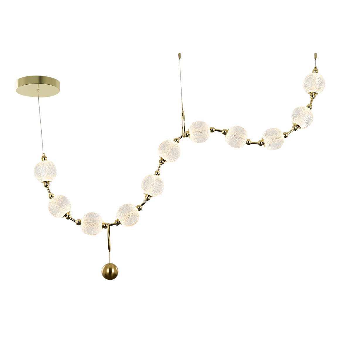 MD20001012-11A gold Светильник подвесной Delight Collection Elliot Diamante MD20001012-11A gold