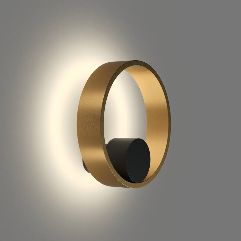DK5060-BK+SG Настенный светильник Denkirs Orbit DK5060-BK+SG