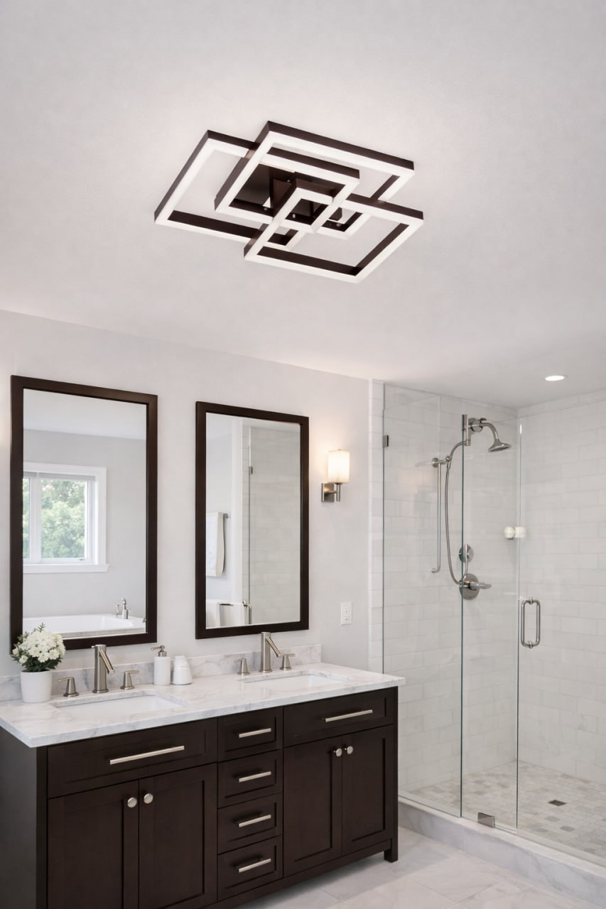 L11015-4 BR Потолочная люстра L LED4U L11015-4 BR