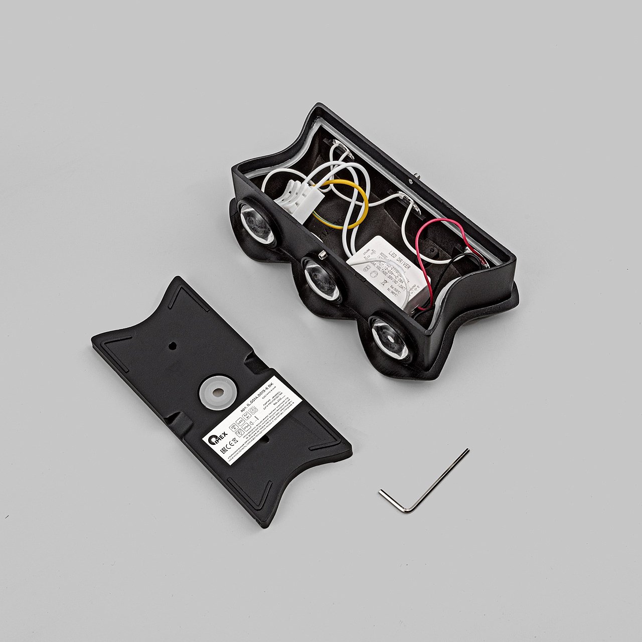 IL.0014.0019-6-BK Настенный светильник IMEX Cross IL.0014.0019-6-BK