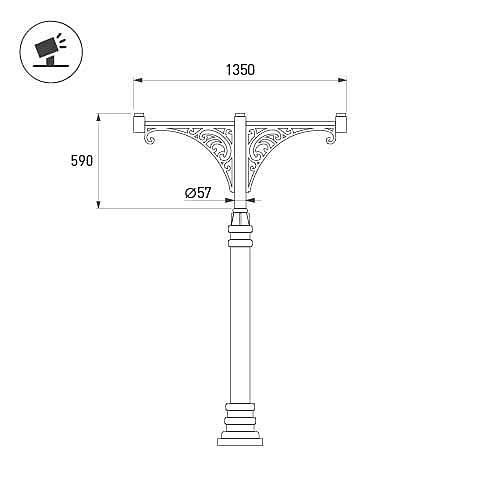 Кронштейн Arlight 051640