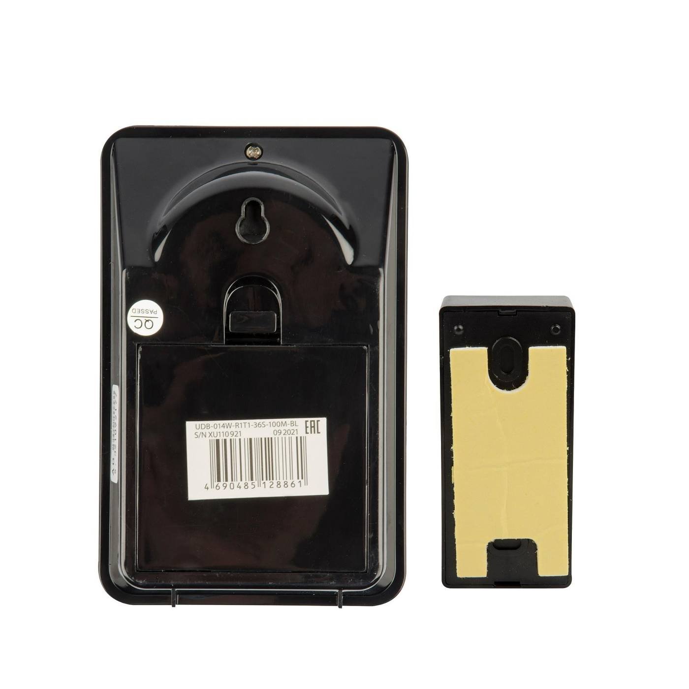 Дверной звонок Uniel UDB-014W-R1T1-36S-100M-BL