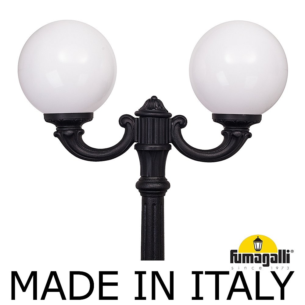 Столб фонарный уличный Fumagalli Globe 300 G30.202.R20.AYF1R