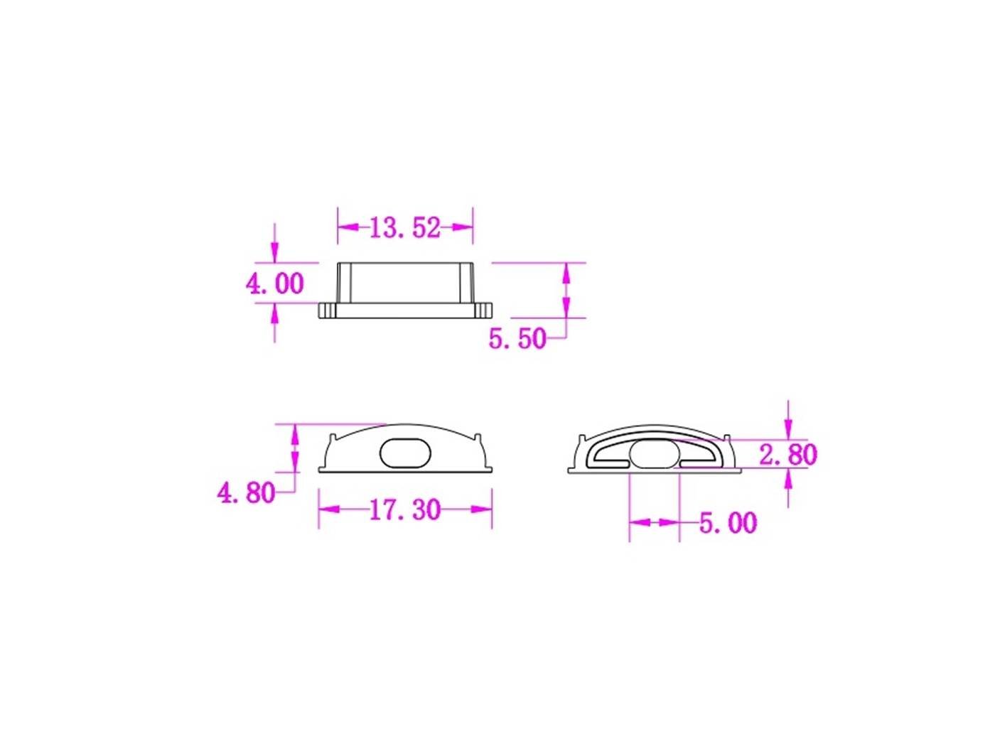 Заглушка для профиля ARC SWG Standard 00-00008622