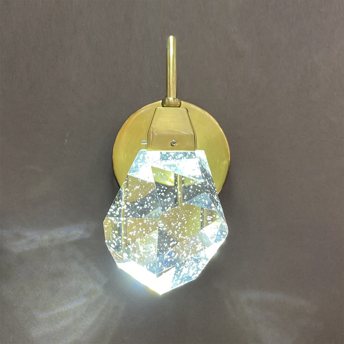 MD-020B-wall gold Настенное бра Delight Collection Crystal rock MD-020B-wall gold