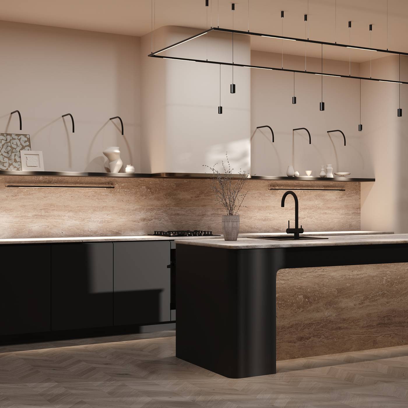 C105PL-3W3-6K-BS Трековый светильник Maytoni Focus LED C105PL-3W3-6K-BS