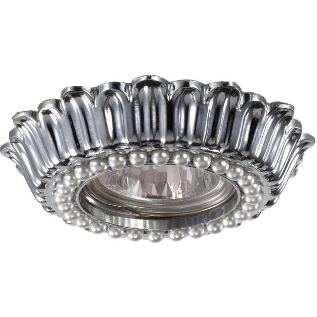 370138 Встраиваемый светильник с узорами Pearl 370138 Novotech