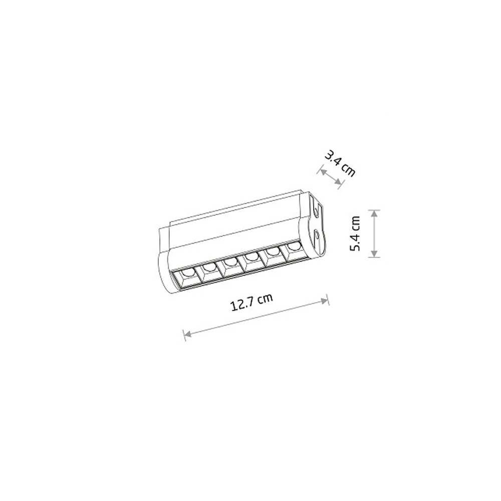 Трековый светильник Nowodvorski Focus Swing Led 11310