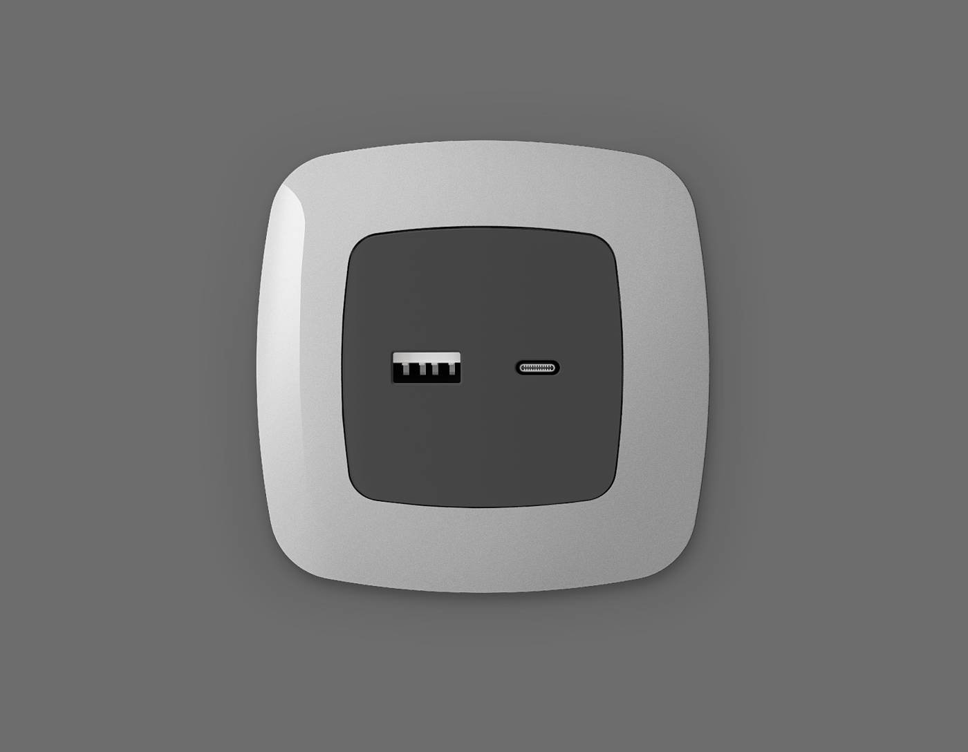 OP9110 Накладка на механизм Ambrella Volt OMEGA OP9110