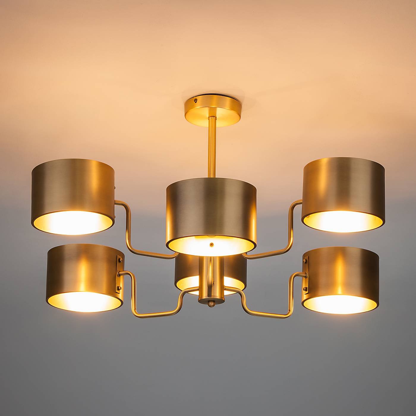 293/6 Люстра на штанге Bogates Pallada 293/6