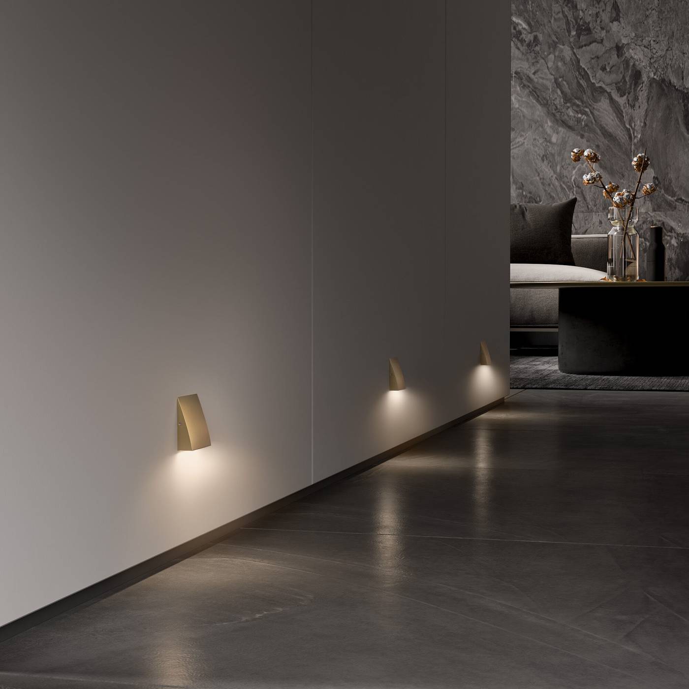 Подсветка для ступеней Elektrostandard Wally 40159/LED 4000K Латунь